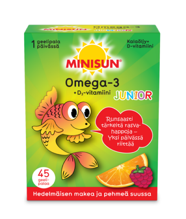 Minisun Omega-3 Junior + D-vitamiini