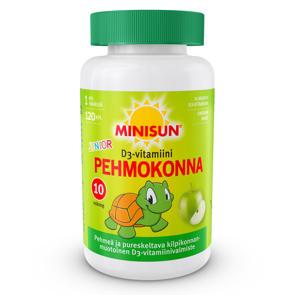 Minisun Pehmokonna D3-vitamiini lapsille