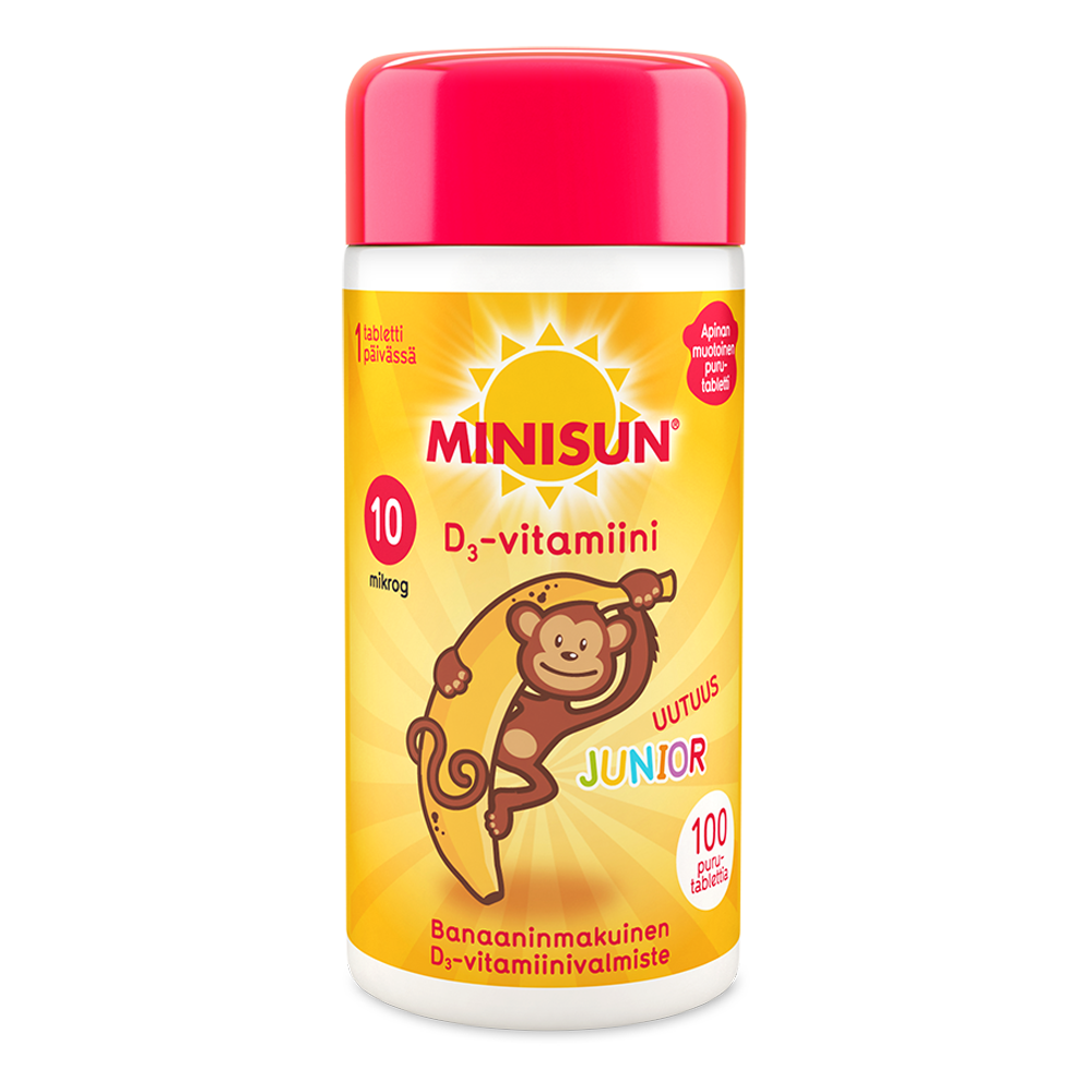 Minisun D-vitamiini junior Apina lapsolle