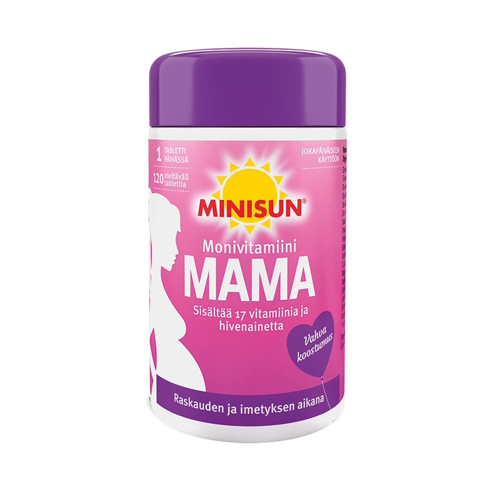 Minisun Mama raskausajan vitamiinit