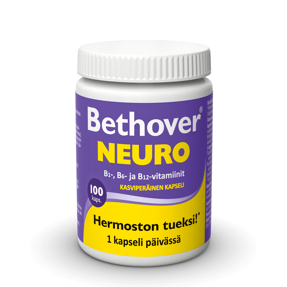 Bethover Neuro B-vitamiinit HermostonTueksi