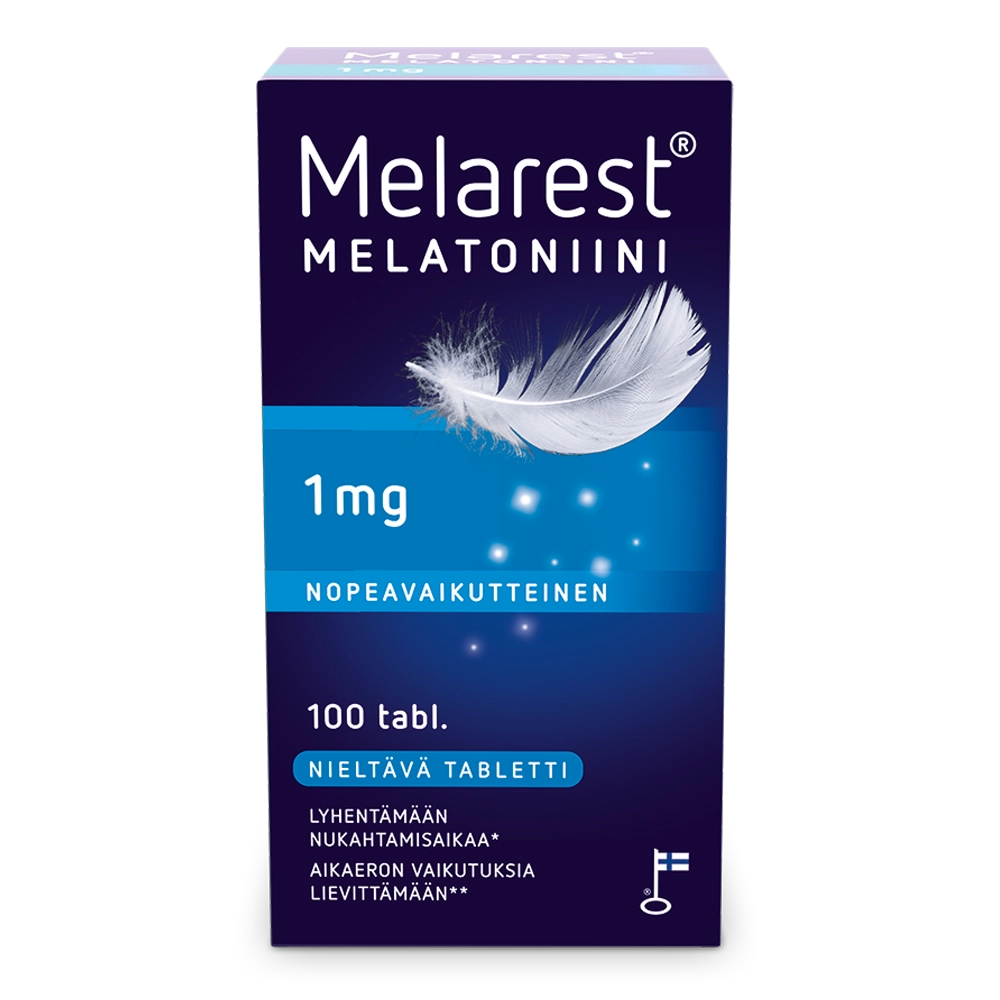 Melares Melatoniini 1mg 100tabl