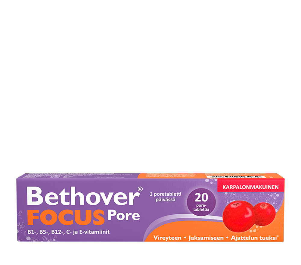 Bethover Focus Pore Karpalo B-vitamiini