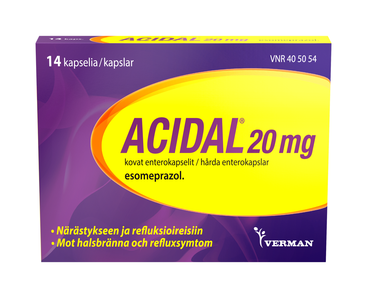 Acidal närästykseen 20mg 14kaps web