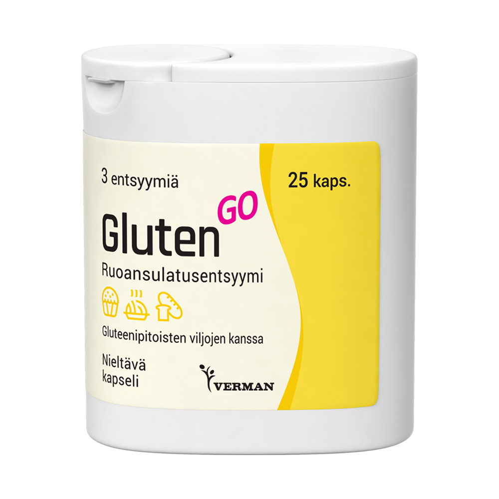 GlutenGo ruuansulatusentsyymi 25kaps