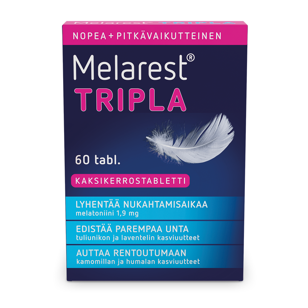 Melarest Tripla 60 tabl melatoniini