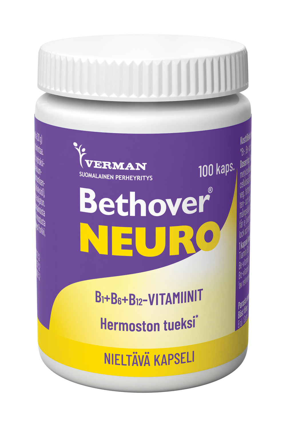 Bethover Neuro B-vitamiinit 100 kaps.