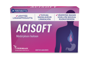 Acisoft närästykseen 24 tabl