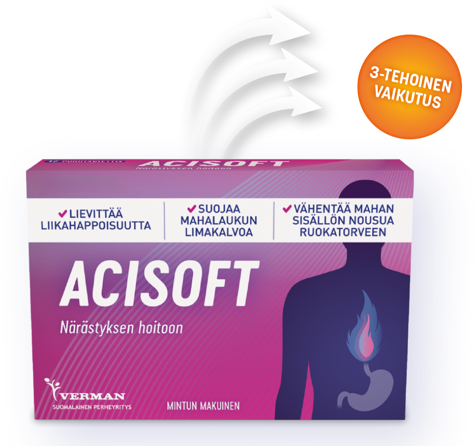 Acisoft närästys tuotekuva