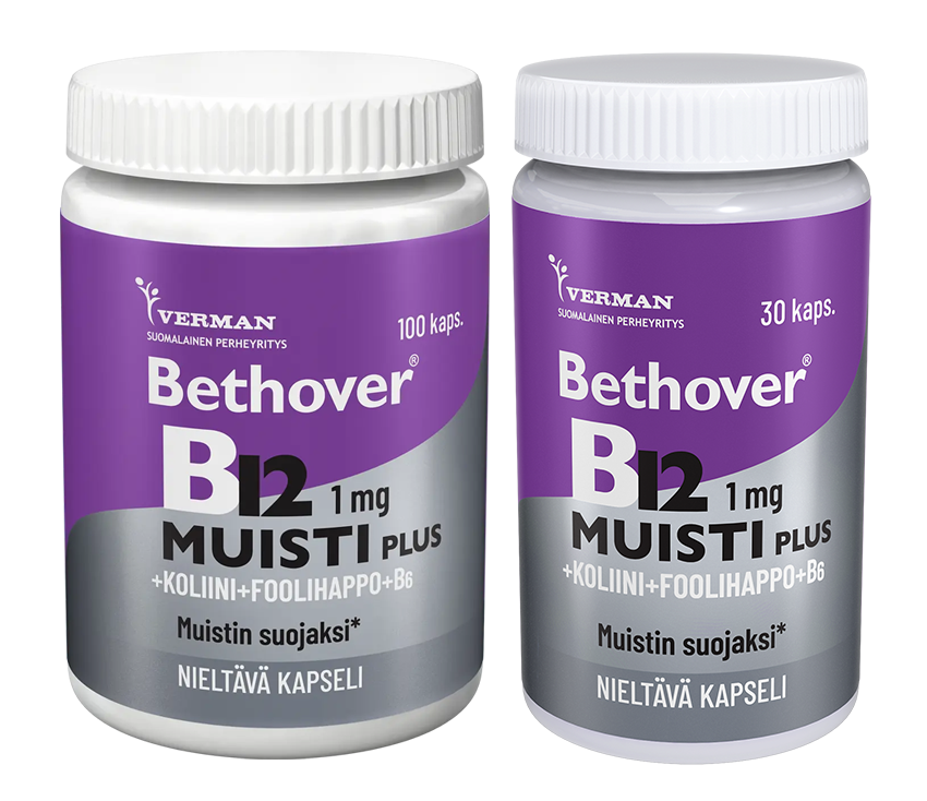 Bethover Muisti Plus vitamiinit aivoille