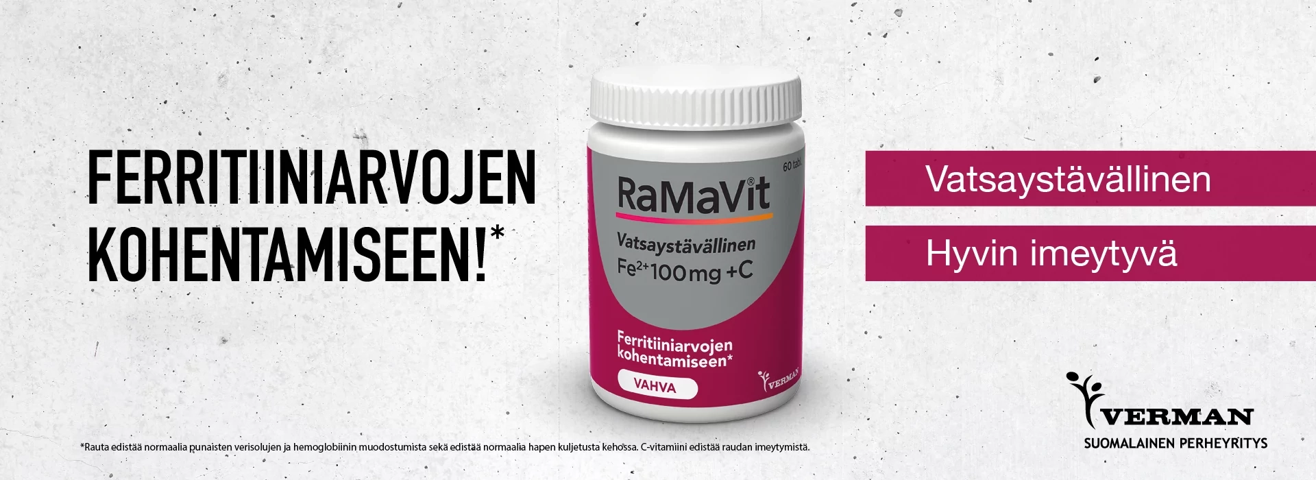 Ramavit rautavalmiste