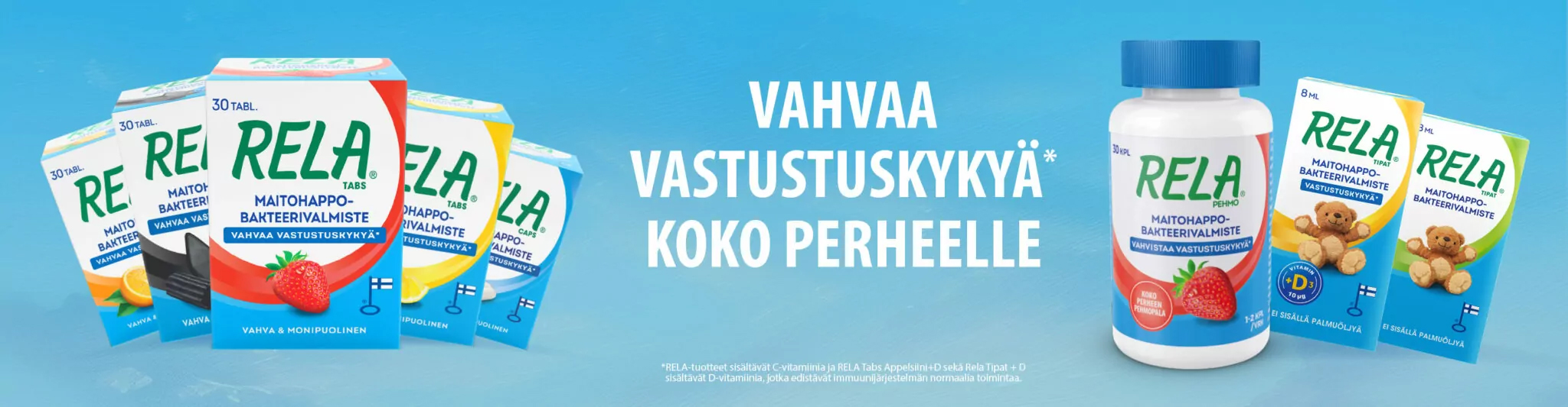 Rela paras maitohappobakteeri koko perheelle